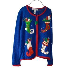 Tiara international Christmas collection sweater